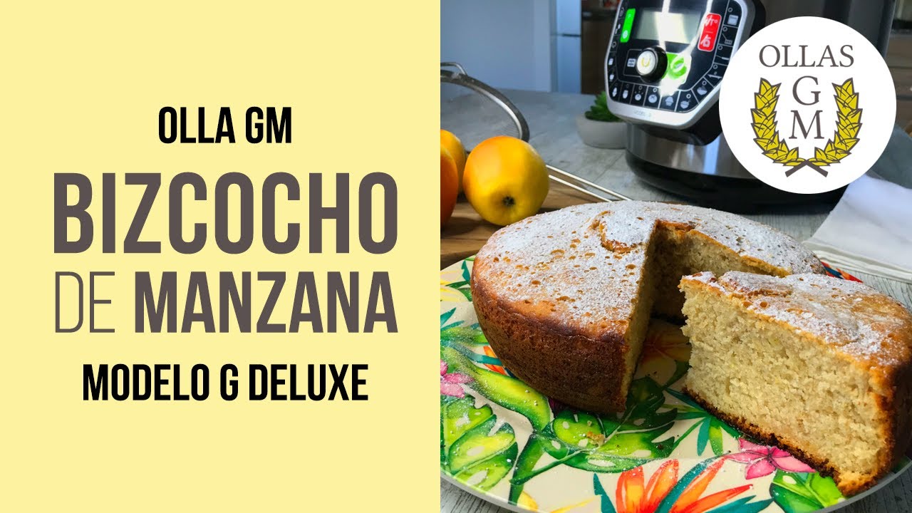 Bizcocho de Manzana en Olla GM modelo G Deluxe con Cabezal de Horno