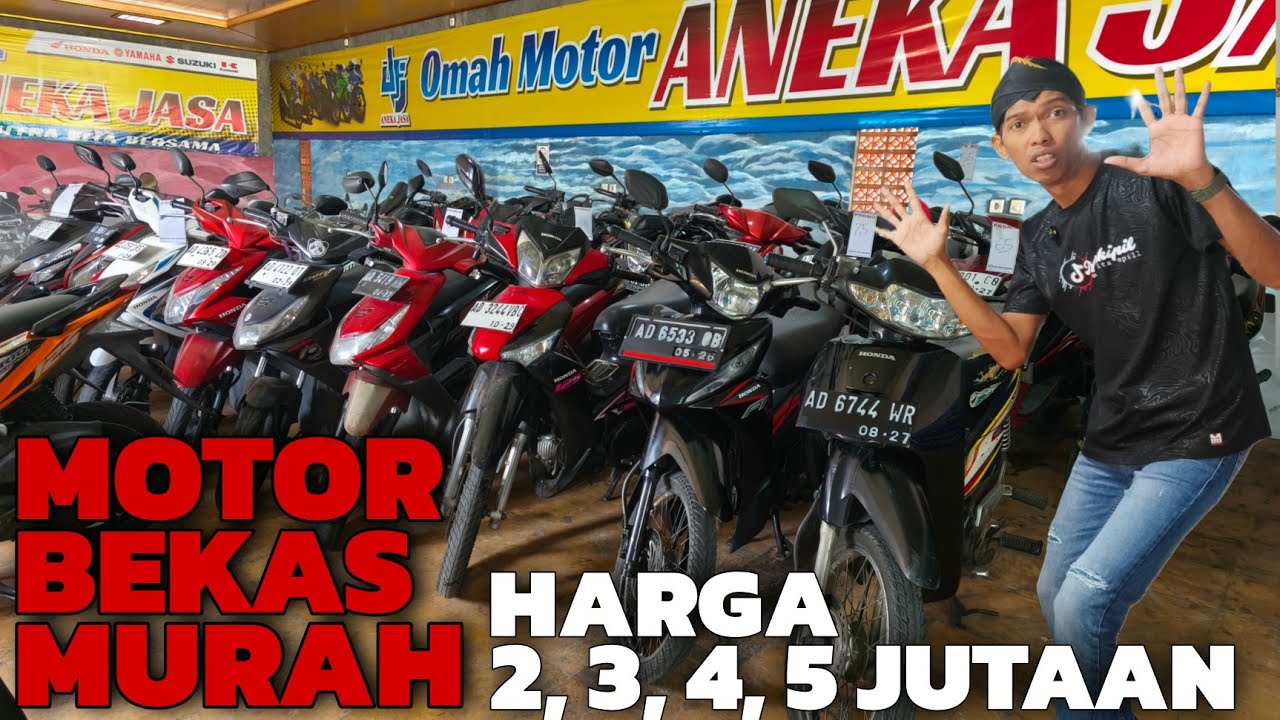 SPILL MOTOR BEKAS MURAH, HARGA 2, 3, 4, 5 JUTAAN - motor bekas murah - ANEKA JASA MOTOR 