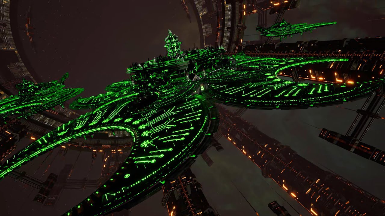 Skalgrim Mod 2021: Necrons vs Space Marines - Massive Battle, Battlefleet Gothic Armada 2