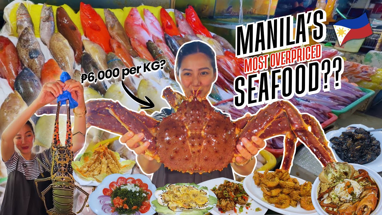 Eating Manila&rsquo;s &ldquo;MOST OVERPRICED&rdquo; Seafood in the Famous Filipino PALUTO & Dampa Market