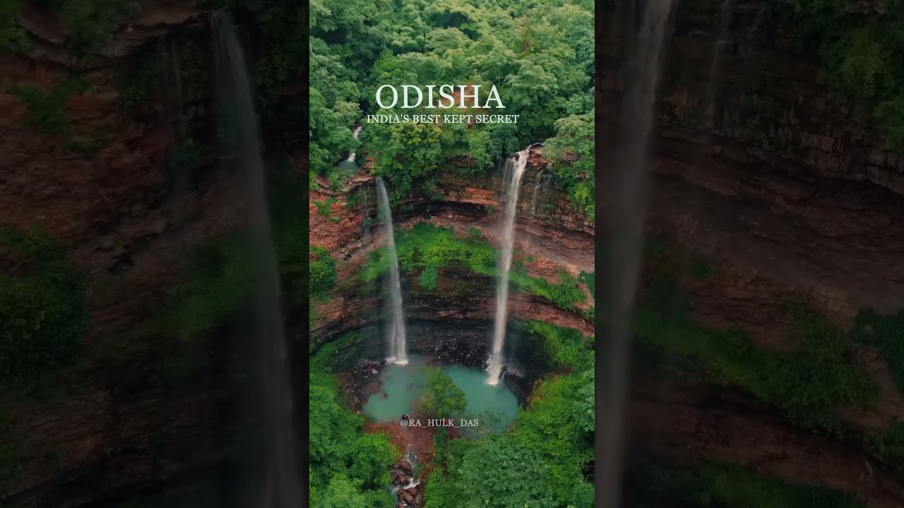 📍Aapkhol waterfall,Bargarh #aapkhol #reels #travel #explore #odisha #Aapkhol waterfall