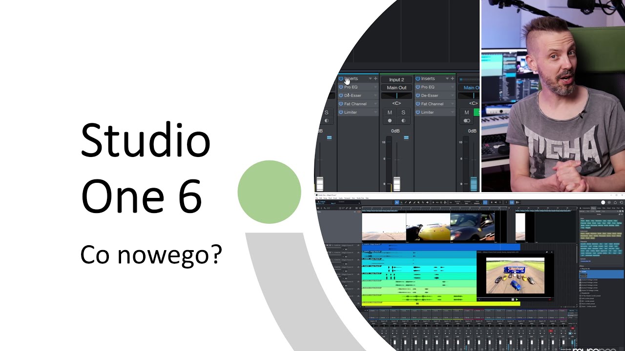 Studio One  6 | Nowe efekty, funkcje i edycja wideo!