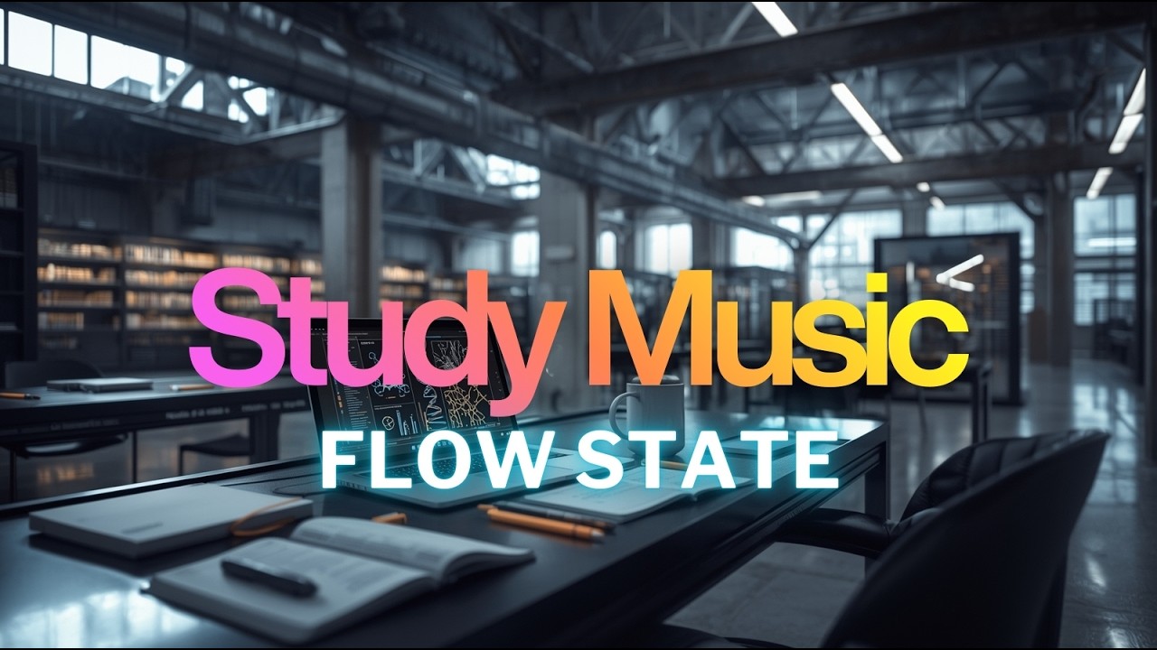Lofi industrial work flow - Science & Biology Focus Music #lofimusic #backgroundmusic #studymusic