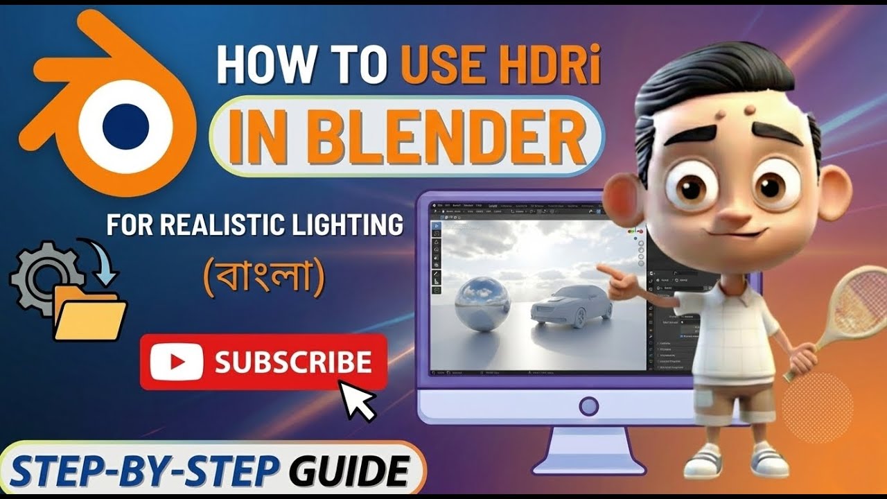 How to use HDRi in Blender for Realistic Lighting | Get Realistic Lighting in Blender using HDRi