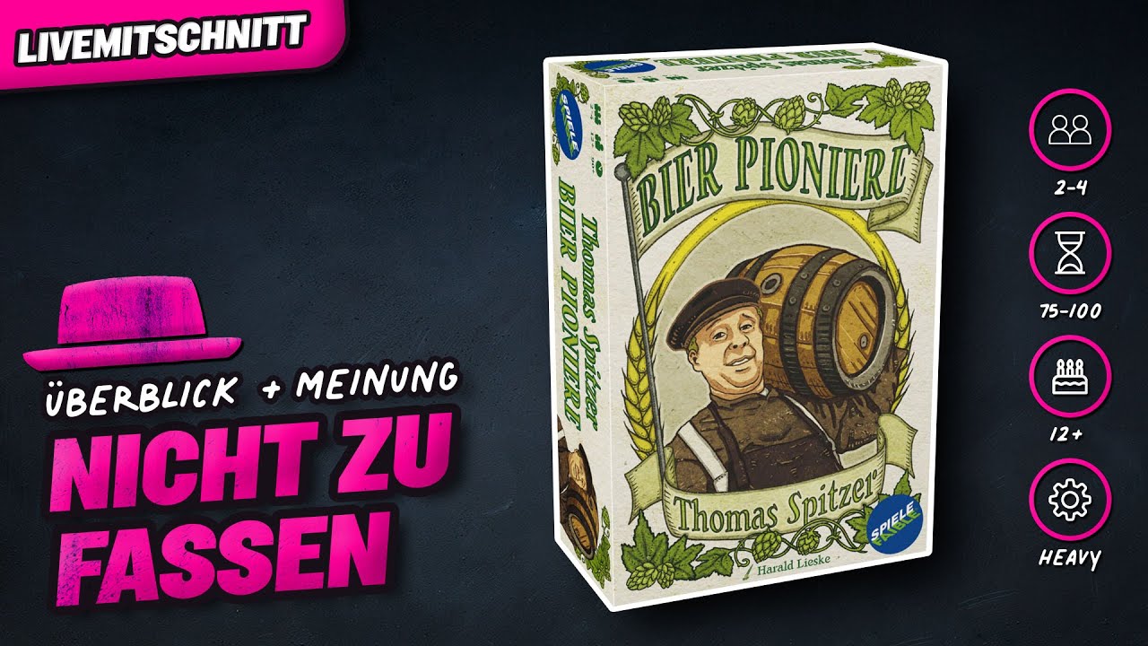 BIER PIONIERE - Spielefaible - Brettspiel - Der Pile ist geil