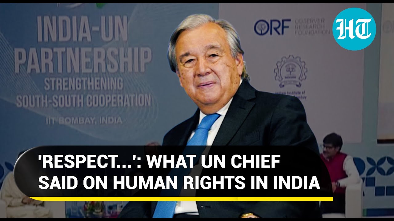 'Hate speech, minorities...': How UN Chief chided India over human rights | Watch