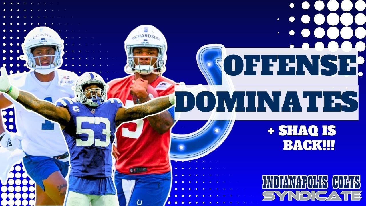 Anthony Richardson's BEST DAY + Shaq is BACK at Indianapolis Colts Training Camp Practice 7