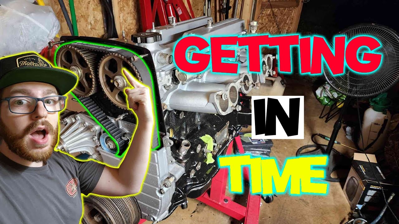 Установка ремня ГРМ MK3 Supra 7M