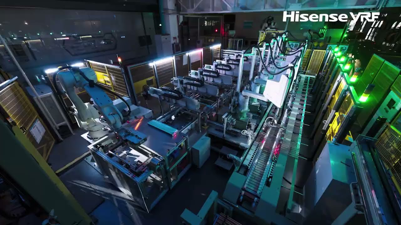 HISENSE - первый в мире завод VRF-систем со статусом Lighthouse Factory
