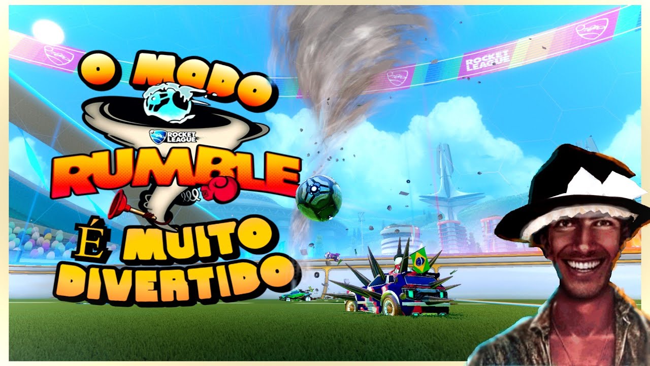 O modo RUMBLE me fez RIR novamente no ROCKET LEAGUE