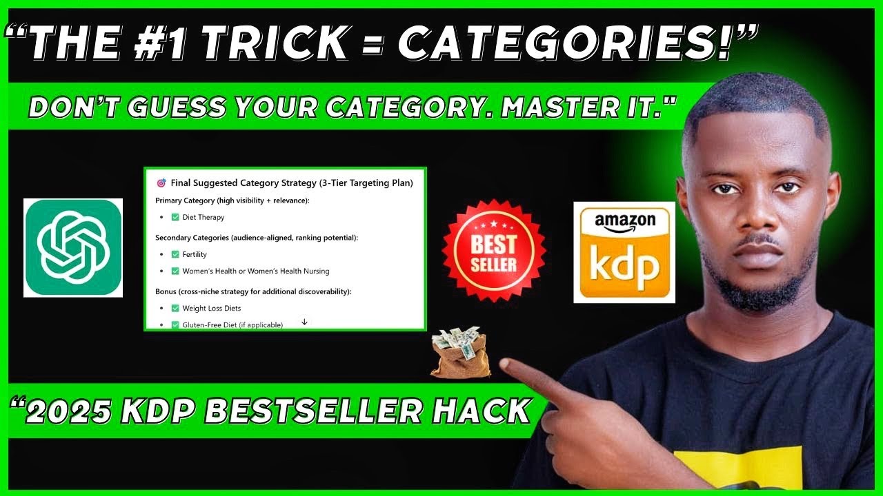 How to Choose Amazon Categories That Make Your Book a Bestseller (2025 Guide)”
