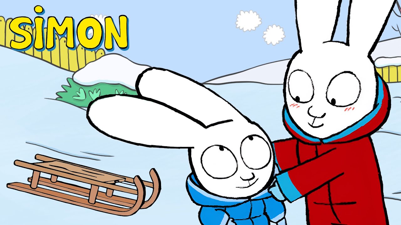 Little Brother, Big Win! 🎉 Gaspard is the Sled Champ! 🏆❄️ Simon | Full episodes Compilation 30m S1