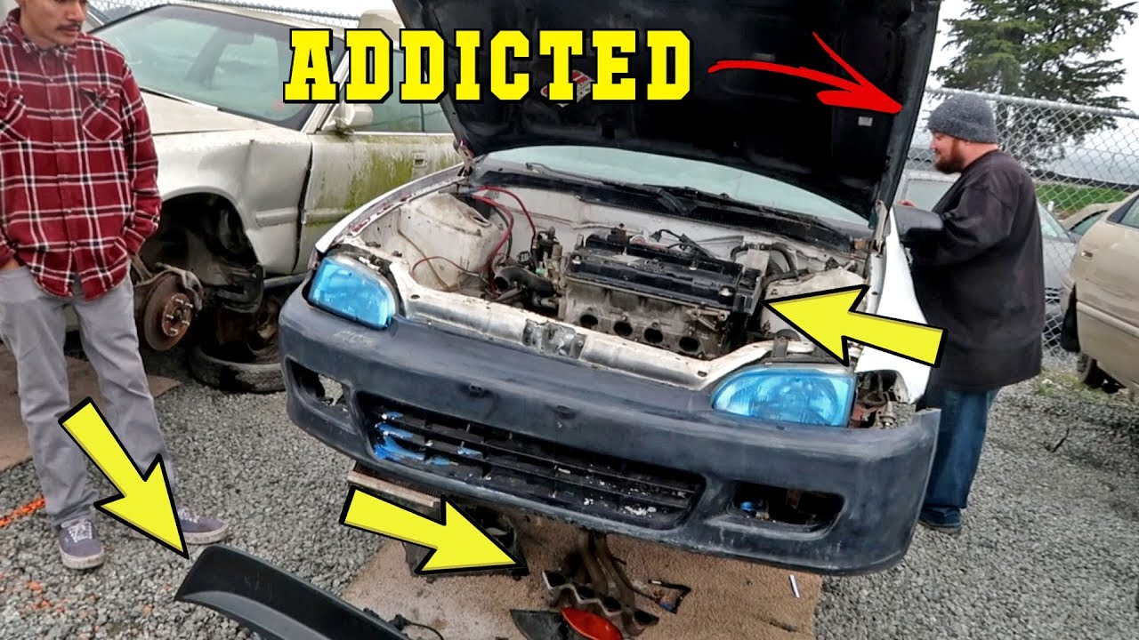 JUNKYARD ADDICTION : Joe SCORES again!