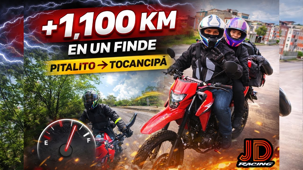 1.100 KM EN UN FIN DE SEMANA 😱 ¡De Pitalito a Tocancipá en una XR190L 2.0!