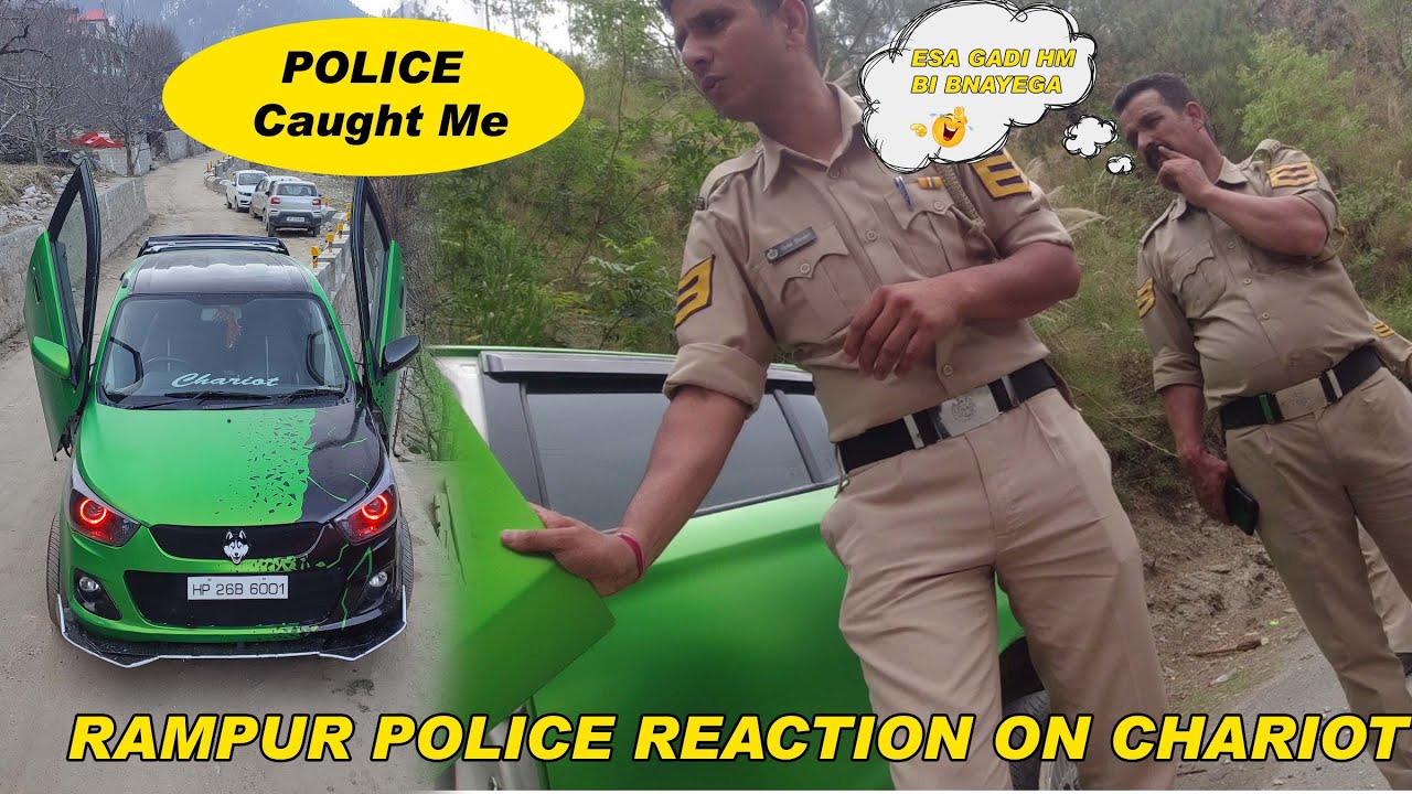 Police Reaction On Modified Altok10 Chariot [ Baadshah Abhishek Negi ]