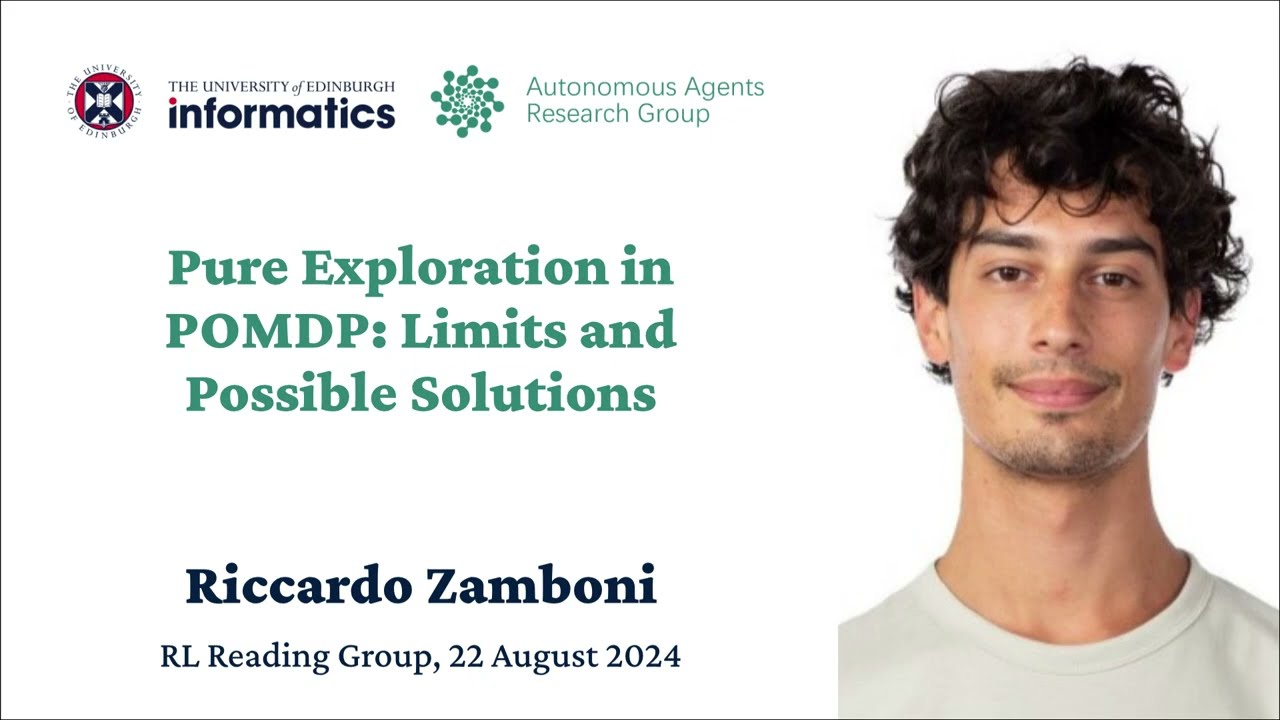 Riccardo Zamboni - Pure Exploration in POMDP: limits and possible solutions