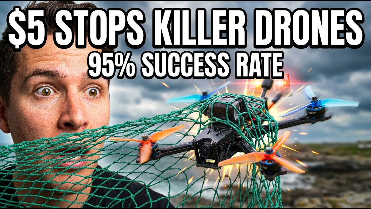 300 Drone Attacks Per Day STOPPED by This Simple $5 Defense (Ukraine Combat Tested)