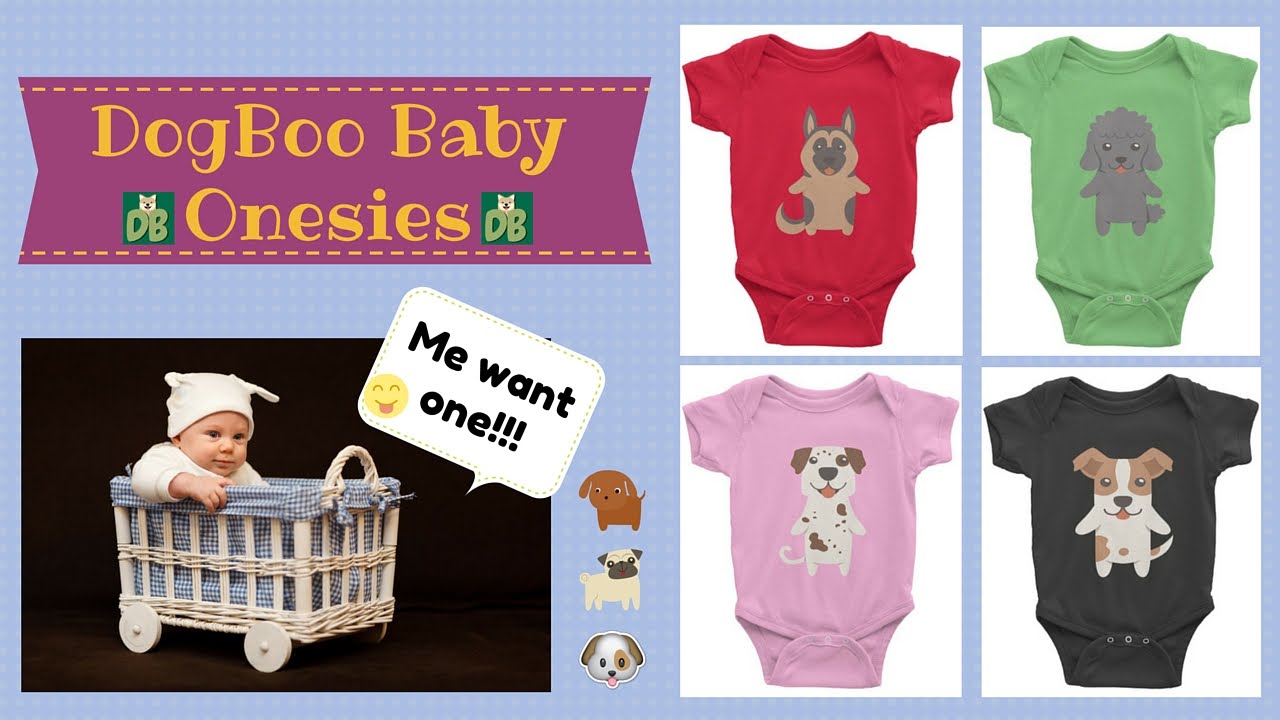 DogBoo Baby Onesies by Dog Breed