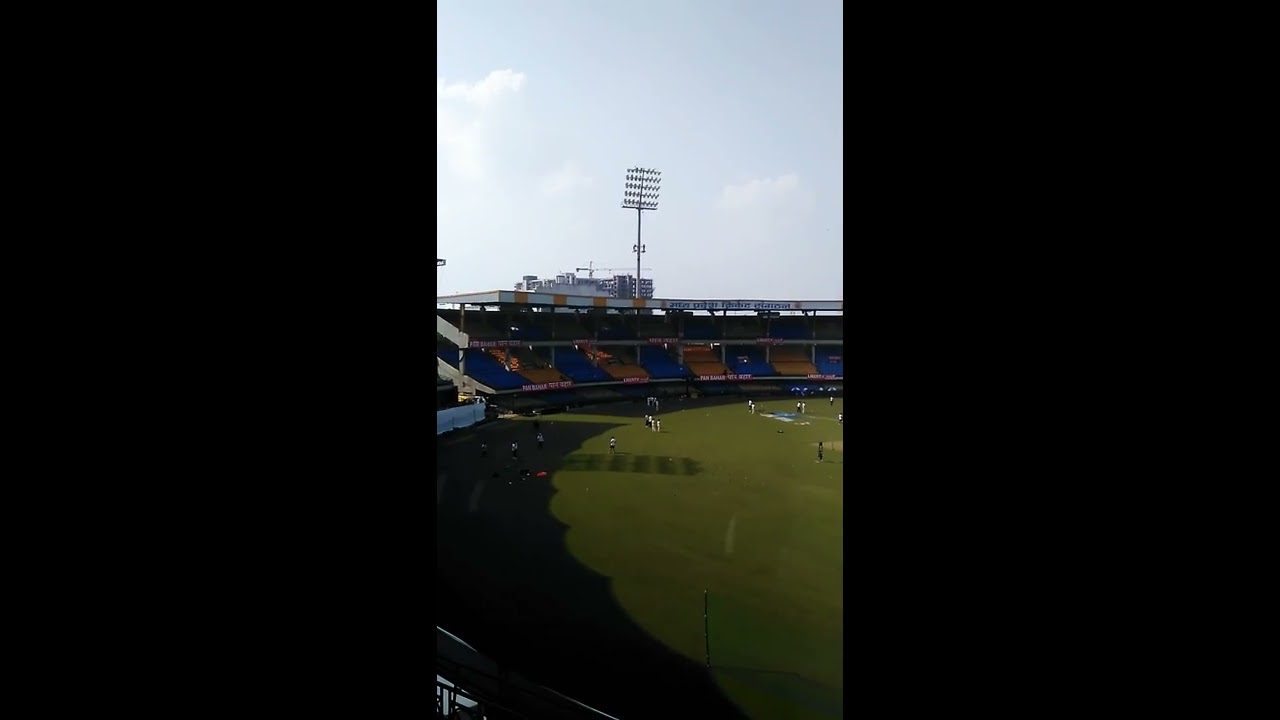 Indore Holkar Cricket Stadium VIP box view for India - Bangladesh Test match 14-18 Nov19 2/4