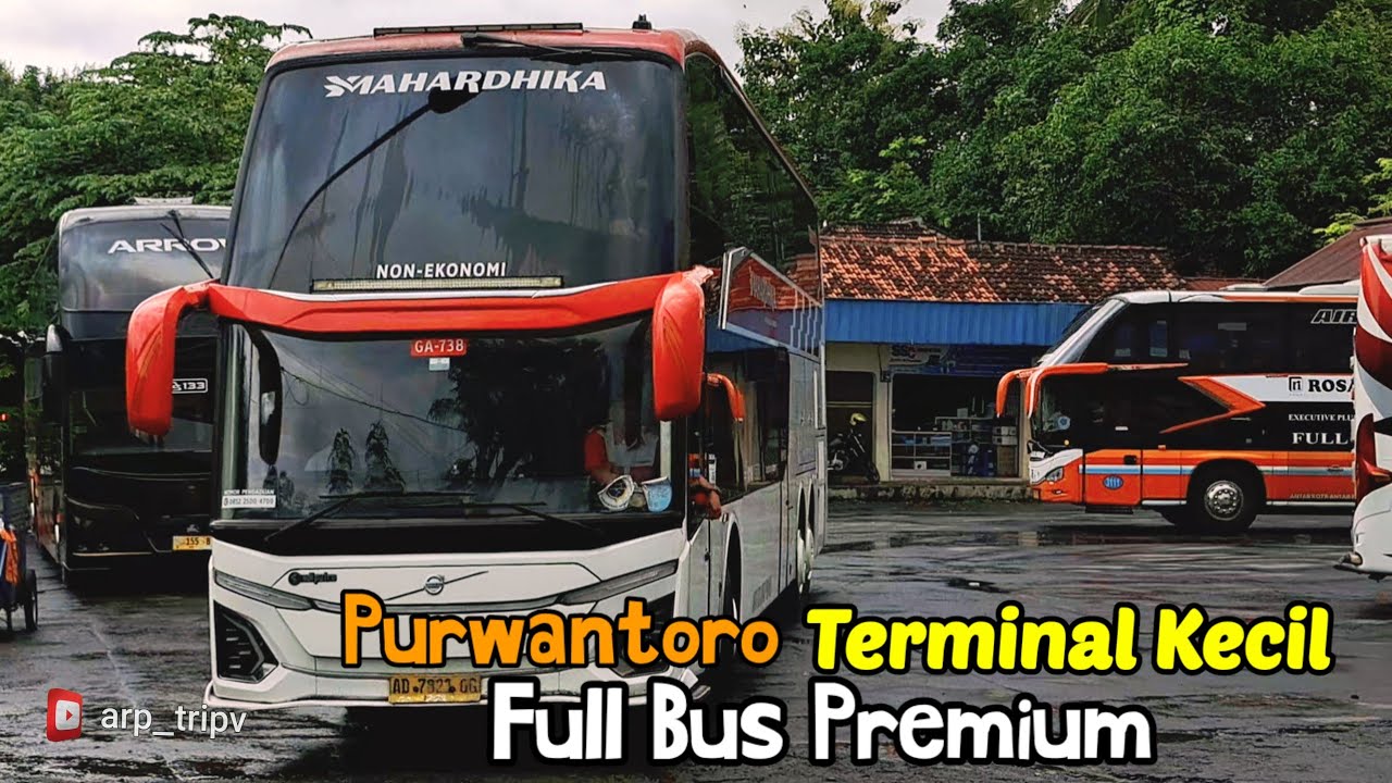 Hulu-nya BUS AKAP Premium Wonogiren ; Terminal Tipe C Purwantoro