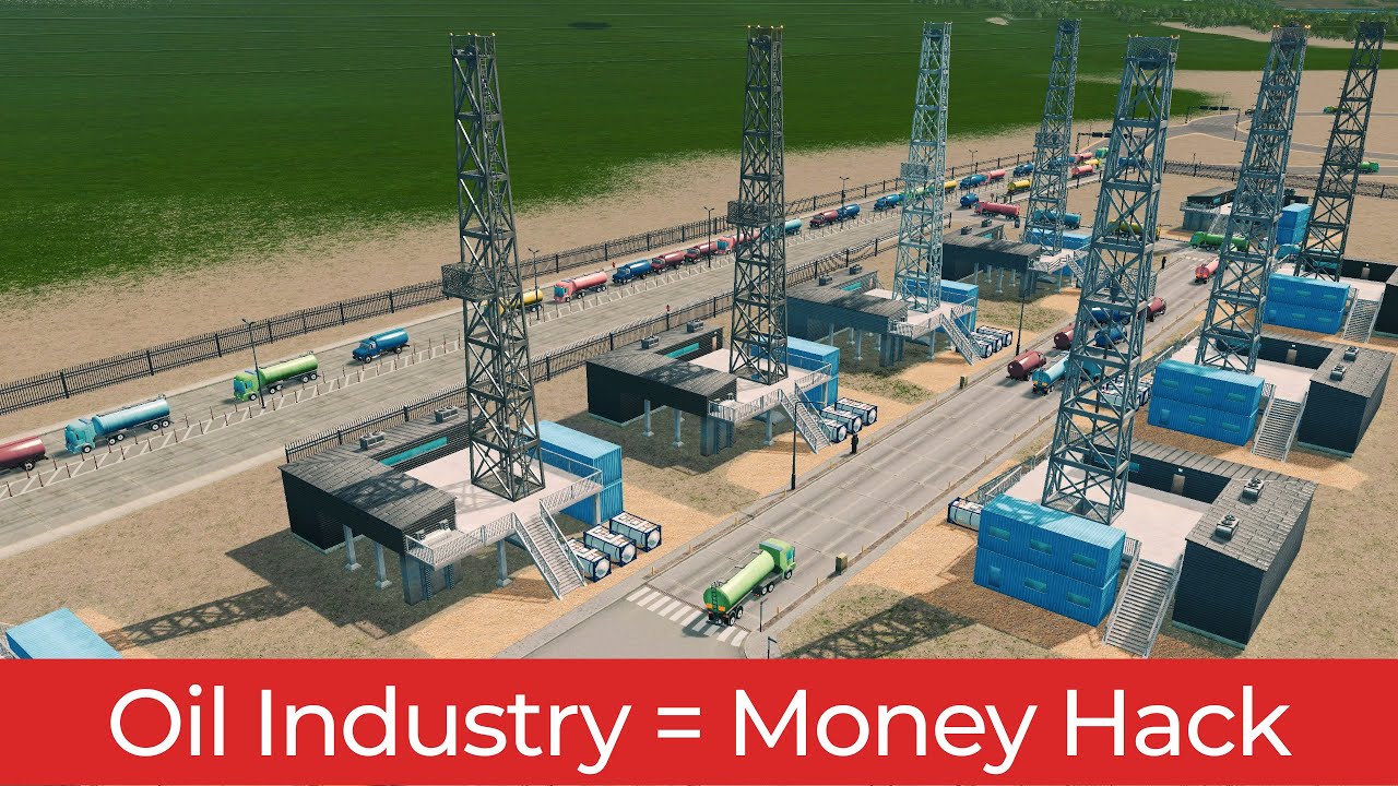 How to Build the Oil Industry - Cities Skylines Industries