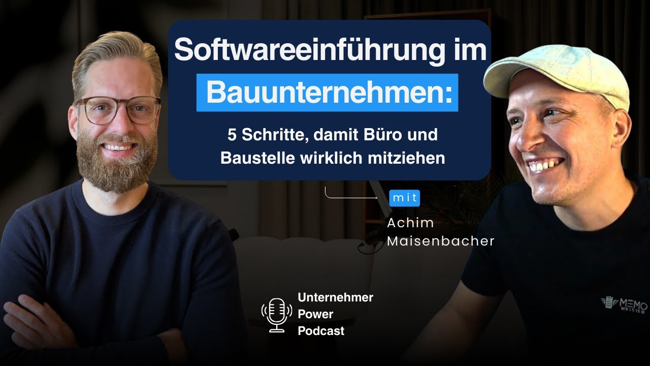 Software im Handwerk einführen: 5 Schritte, damit Büro und Baustelle wirklich mitziehen