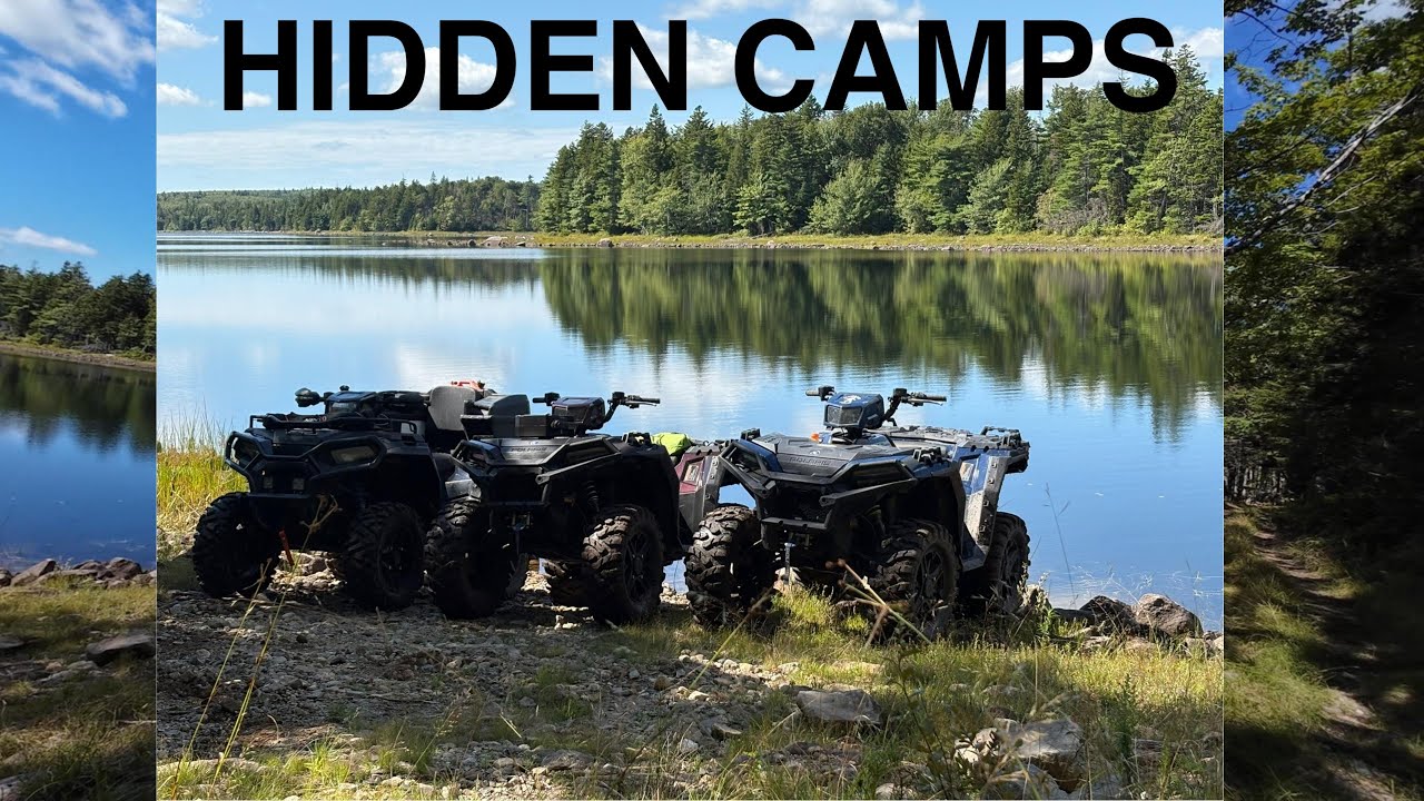 ATV Adventure to Hidden Camps +Epic Lookoff