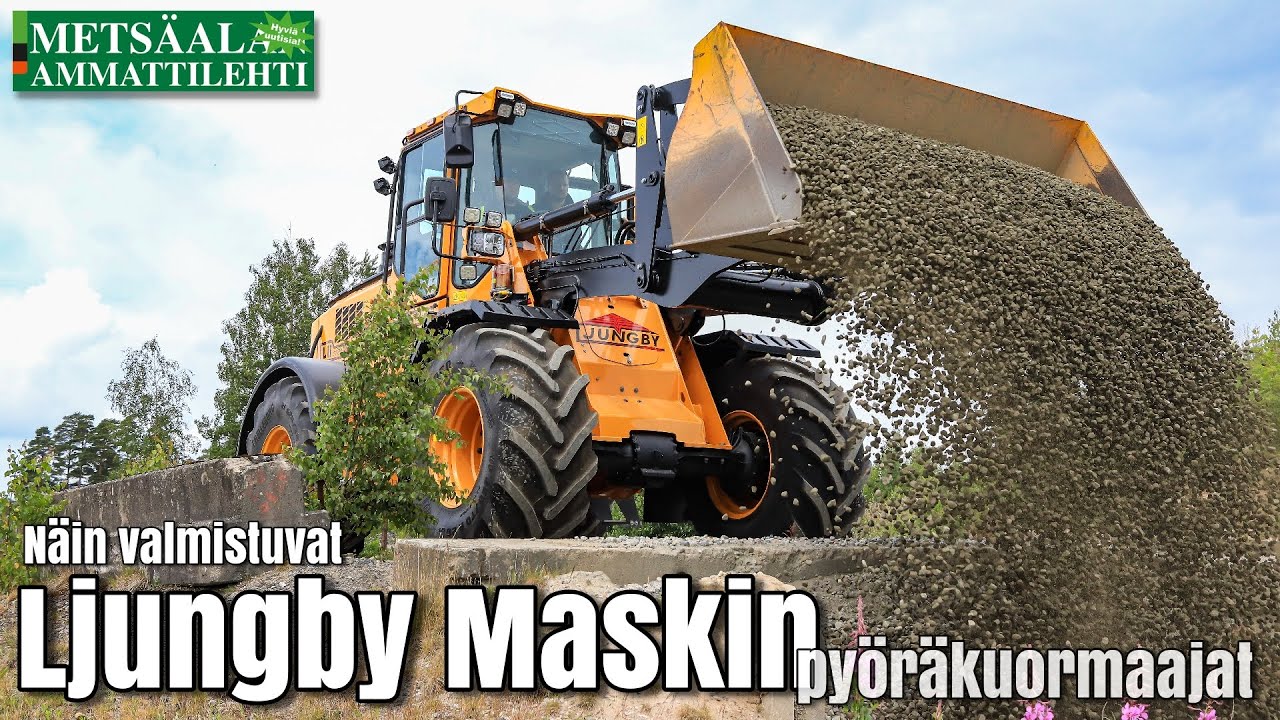 Ljungby Maskin - pyöräkuormaajien aatelinen