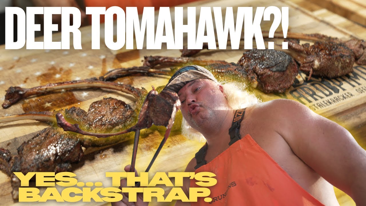 Олений край… НО в виде стейка «Томагавк»!