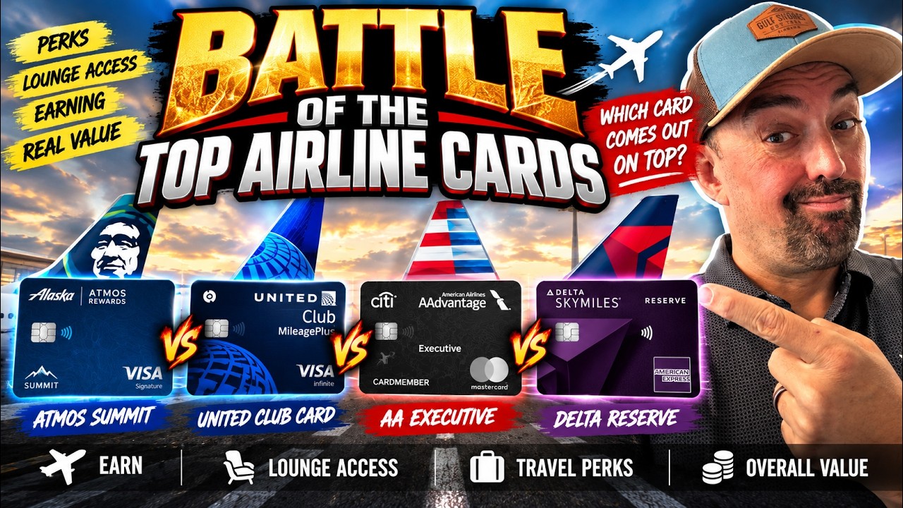 BATTLE of the Top Airline Credit Cards! Which One Is KING in 2026?