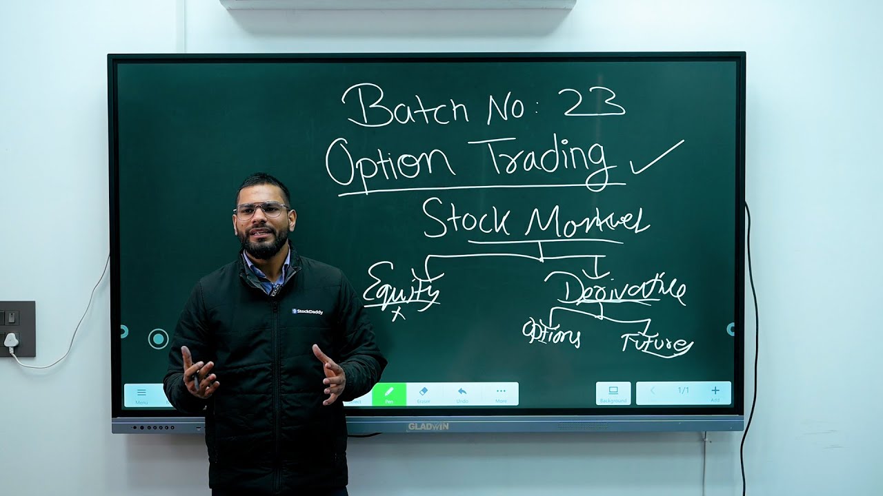 Trade In Options With Confidence || 1.5 Month Mentorship Program || StockDaddy