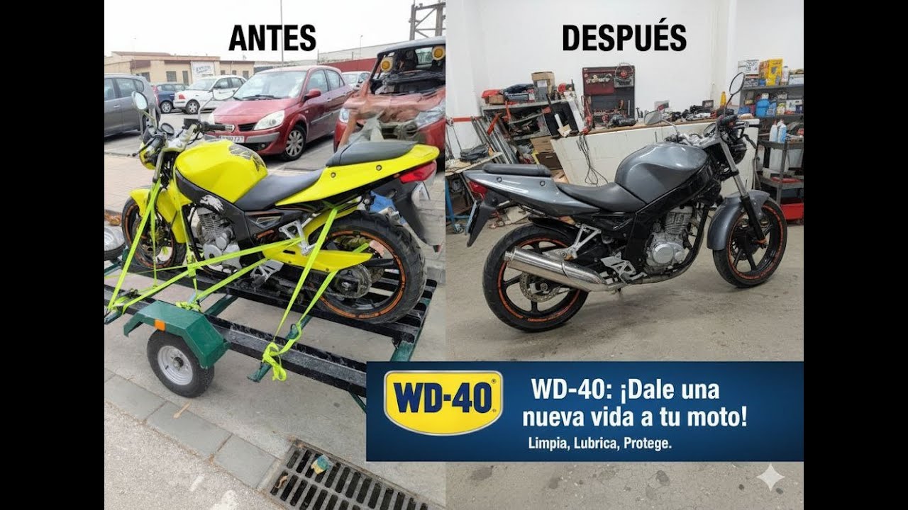 Reparación y restauración moto Daelim Roadwin 125cc