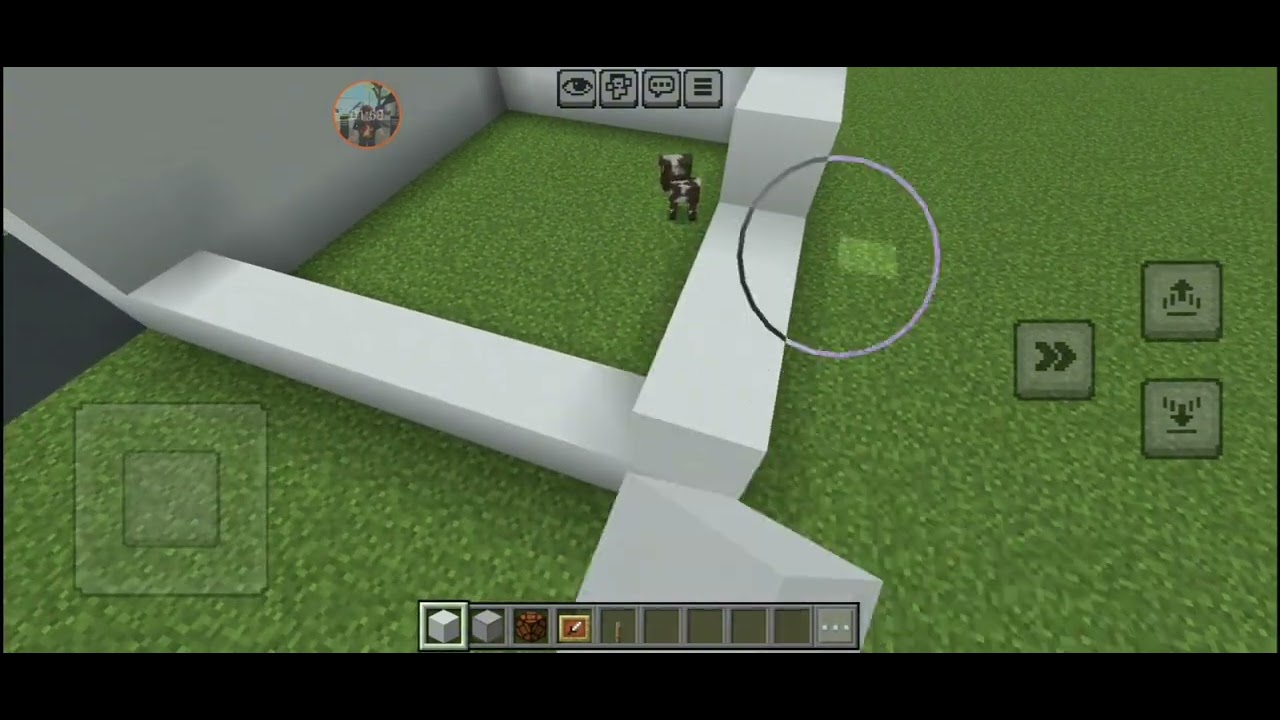 Construindo uma fábrica de farinha no Minecraft 