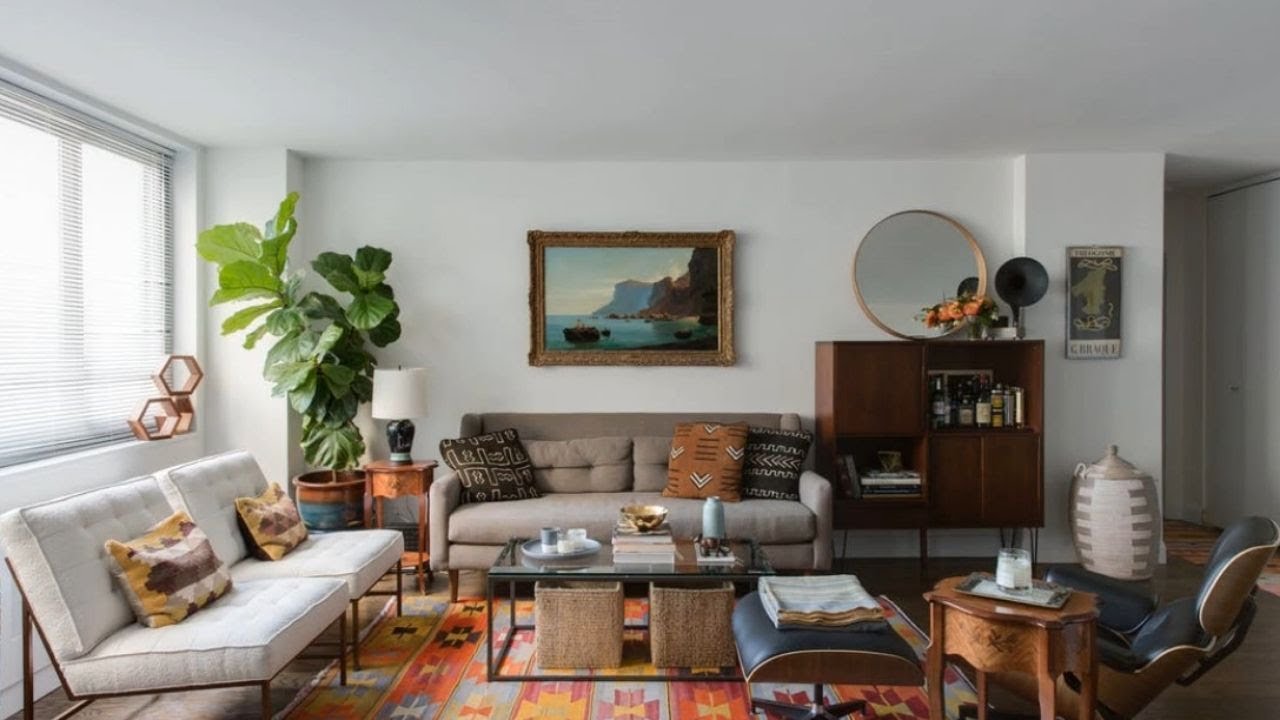 Eclectic Mid-Century Apartment ▸ New York