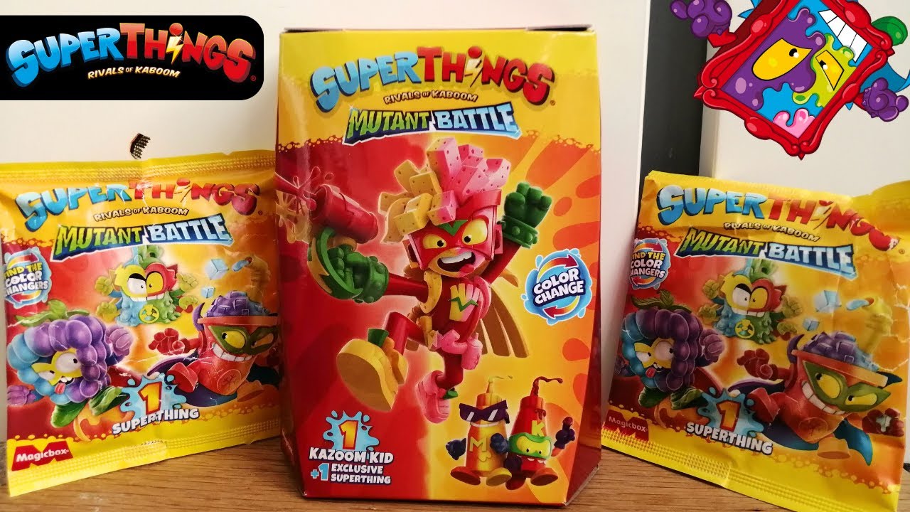 ⚠️ SuperThings Mutant Battle UNBOXING 🔥 Some Of The BEST Characters!! #superthings ⚠️
