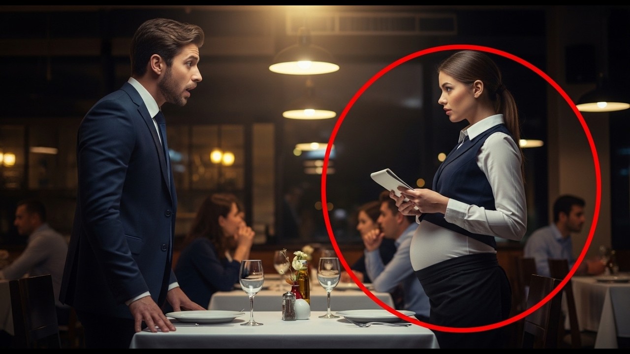 🤰 Vio a Su Ex Esposa Embarazada de Mesera… Y Lo Que Hizo Después los Cambió Para Siempre 😱😭❤️