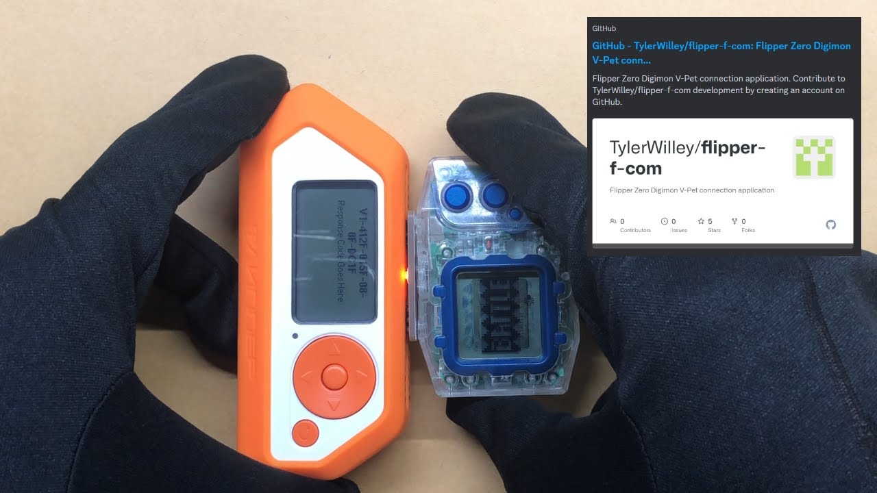 【デジモン】デジタルモンスター フリッパーゼロ F-Com テスト