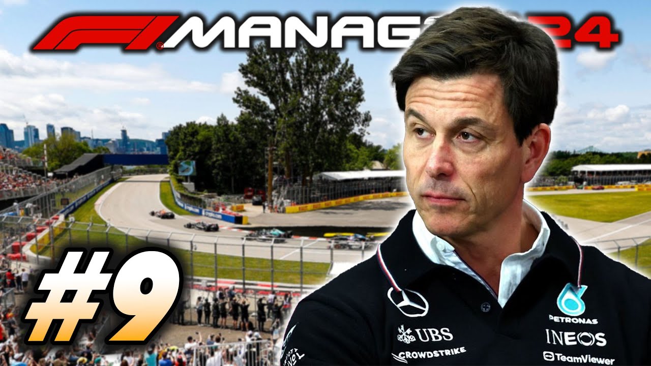 MERCEDES en CRISE !  - F1 MANAGER 24 #9