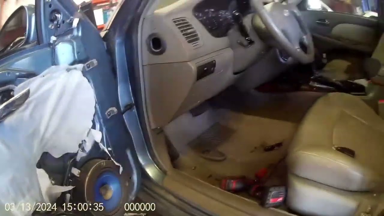 05 Hyundai sonata driver door window regulator install