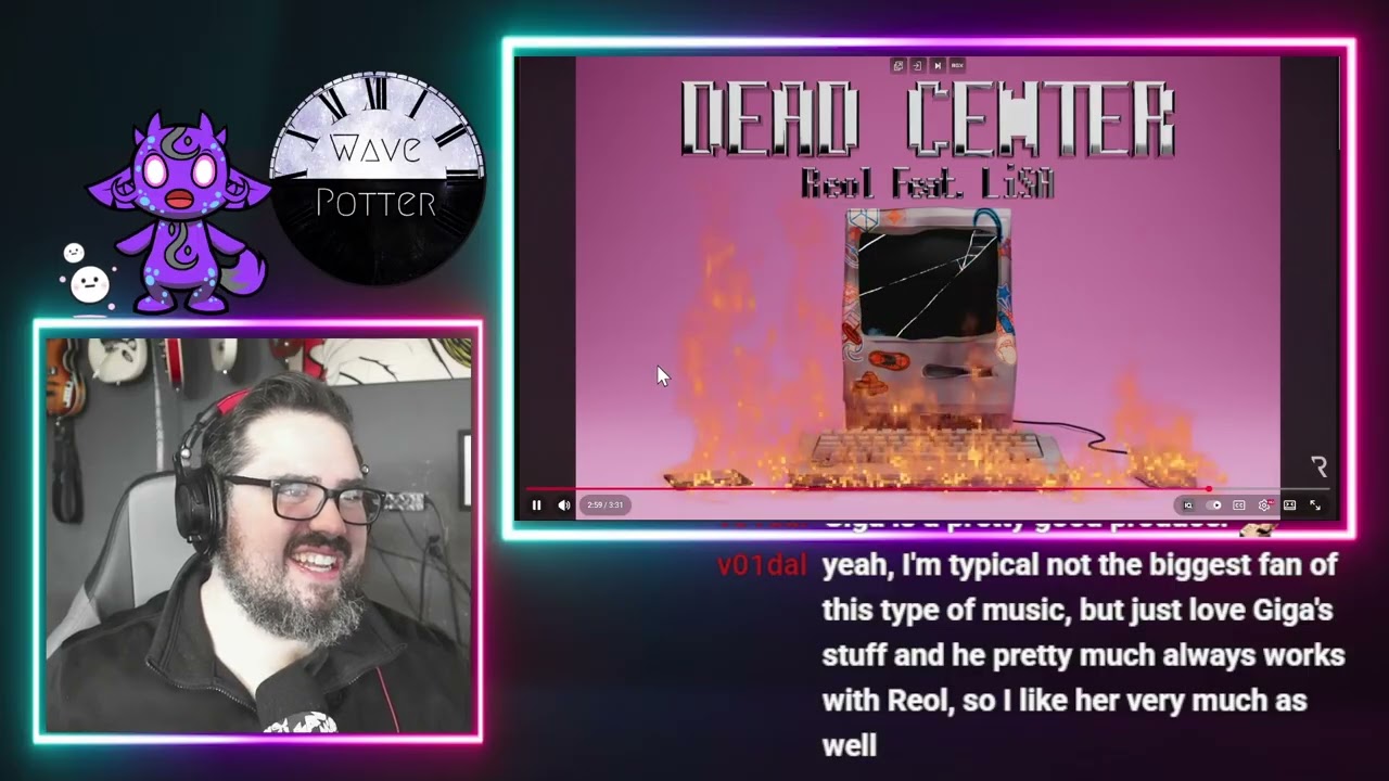 Music teacher reacts to Reol -DEAD CENTER feat. LiSA