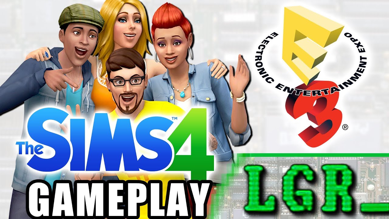 LGR - The Sims 4: E3 Gameplay & New Info