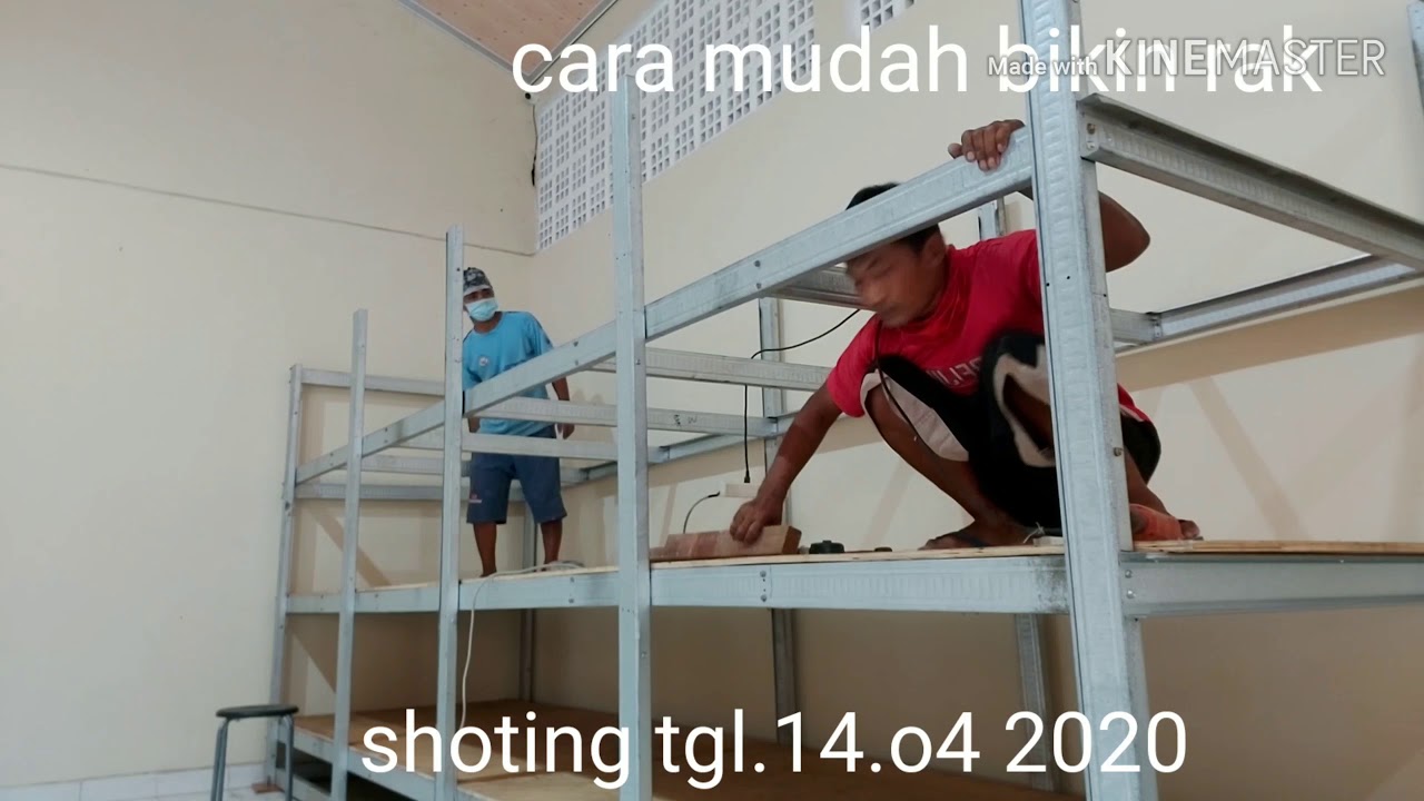 Bikin rak dengan baja ringan