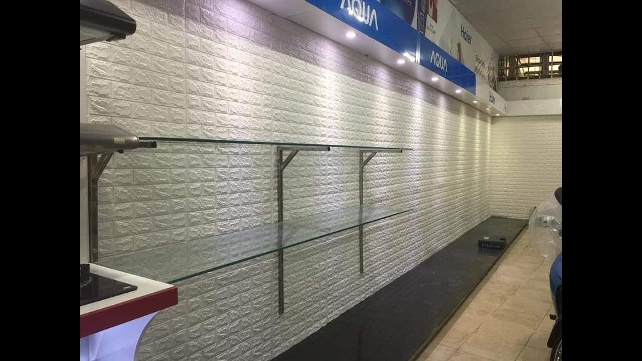 self-adhesive 3d foam wall sticker foaming panel tile