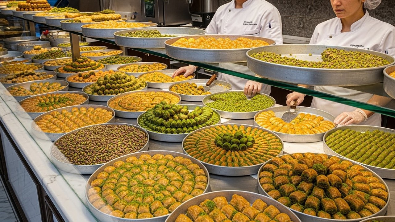 World’s Greatest Dessert? INSIDE Turkish Baklava Making