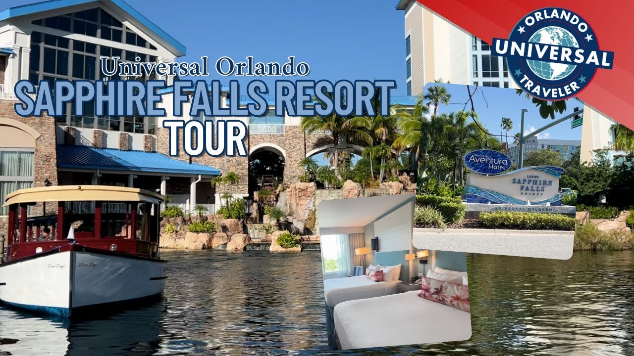 Loews Sapphire Falls Resort Tour (No Commentary) | Universal Orlando (2025)