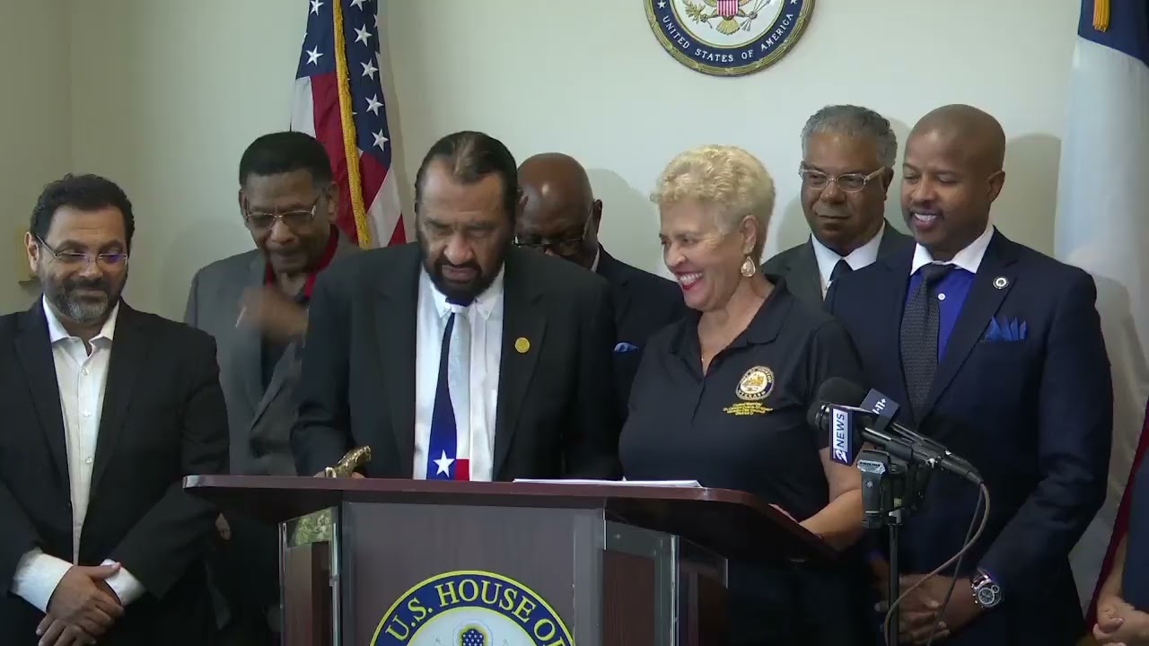 Rep. Al Green and Civic Leaders on Unjust, Republican, Healthcare Shutdown Crisis/Scheme