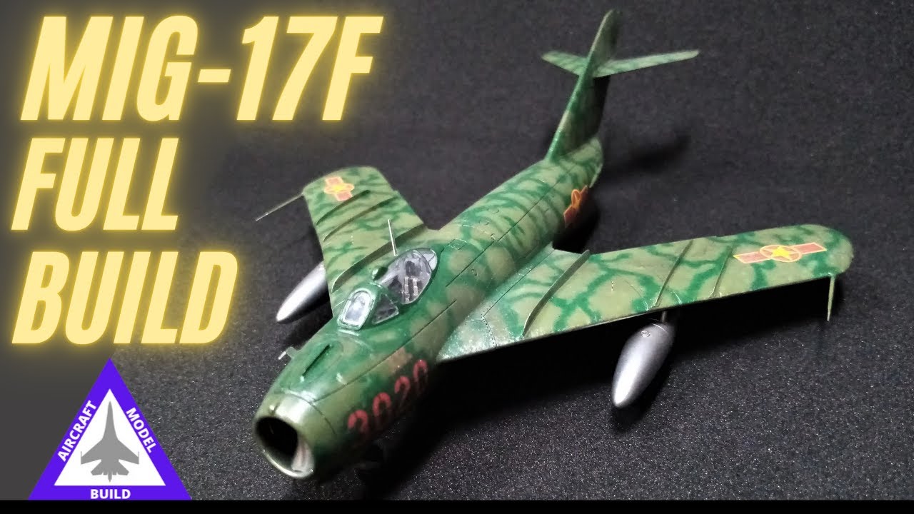MiG-17F paint and full build. AIRFIX in 1/72 scale. Vietnamese Air Force.