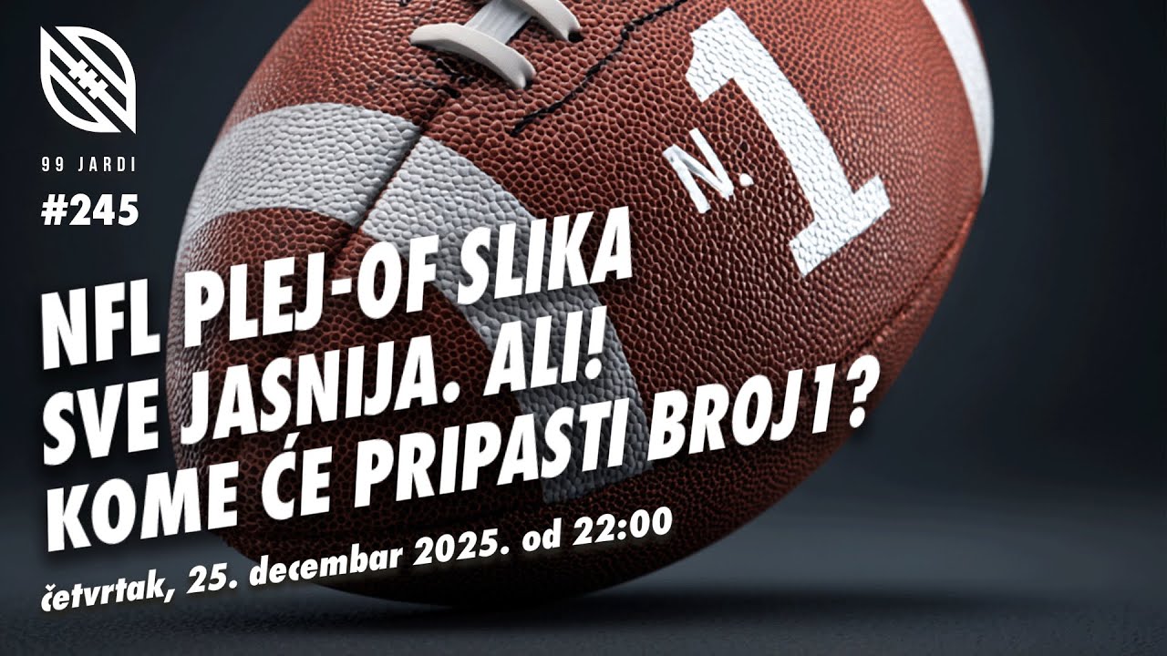 99 jardi 245 Sijetl i Čikago napadaju NFC | Denver, Nju Igland, Džeksonvil, LA, Bafalo napadaju AFC