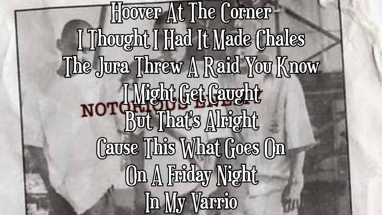 Conejo-In My Varrio(LYRICS ON SCREEN)