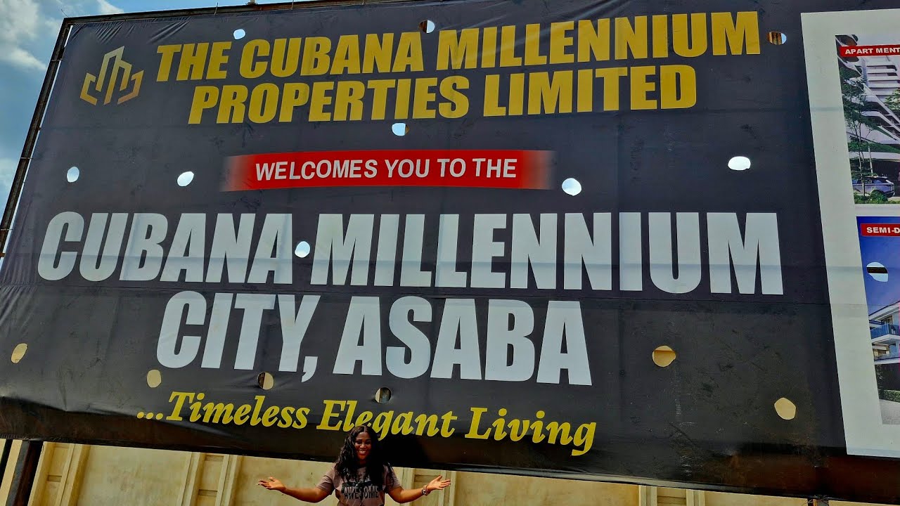 Obi Cubana Millennium City Asaba #CubanaMillenniumCity #obicubana #Asabarealtor #RealEstateNigeria